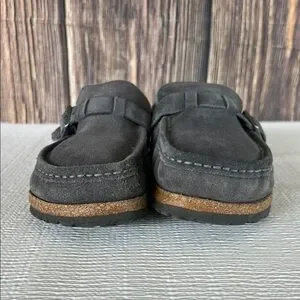 Birkenstock | Shoes | Birkenstock Dark Gray Suede Loafers  display picture 1